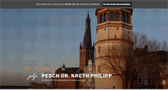 Desktop Screenshot of philipp-kreth-pesch.de